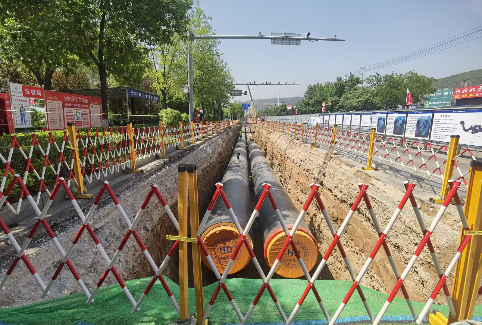 柳林華光電廠-呂梁市區長輸集中供熱工程